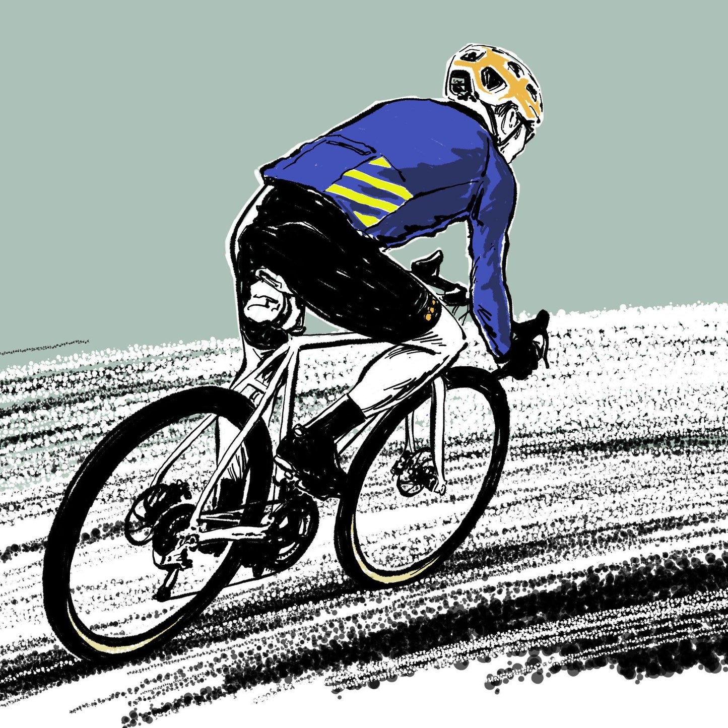 Nzo Gravelator Long Sleeve Dark Blue